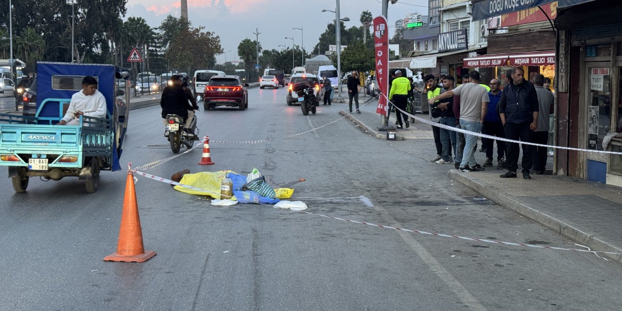 Yolun karşısına geçmek istedi, hayatını kaybetti