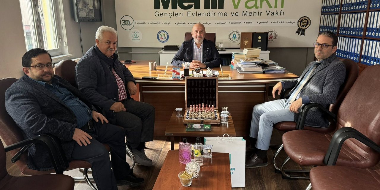 BİK Konya Müdürü Ayan'dan Mehir Vakfı'na ziyaret