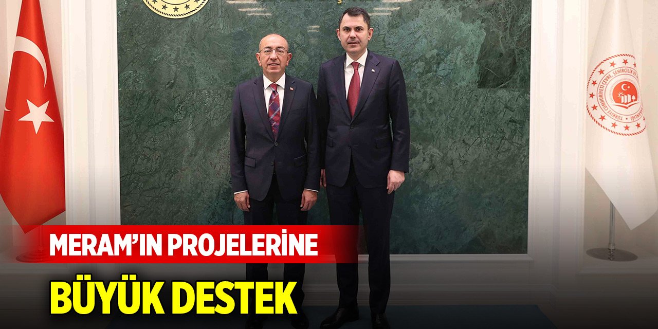 Başkan Kavuş, Meram gündemini Başkent'e taşıdı