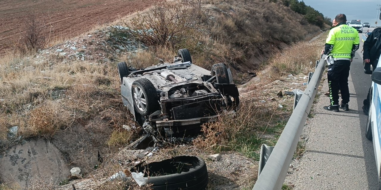 İki otomobilin çarpıştığı kazada 7 kişi yaralandı