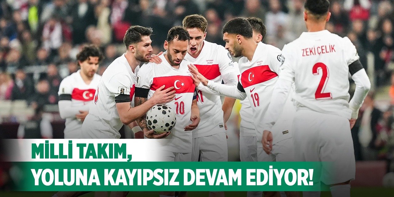 Milli Takım yoluna kayıpsız devam ediyor!