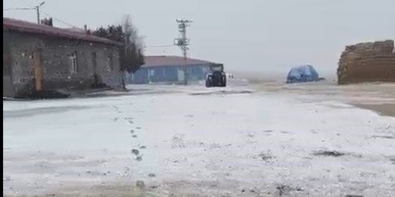 Yüksek kesimlere kar yağdı