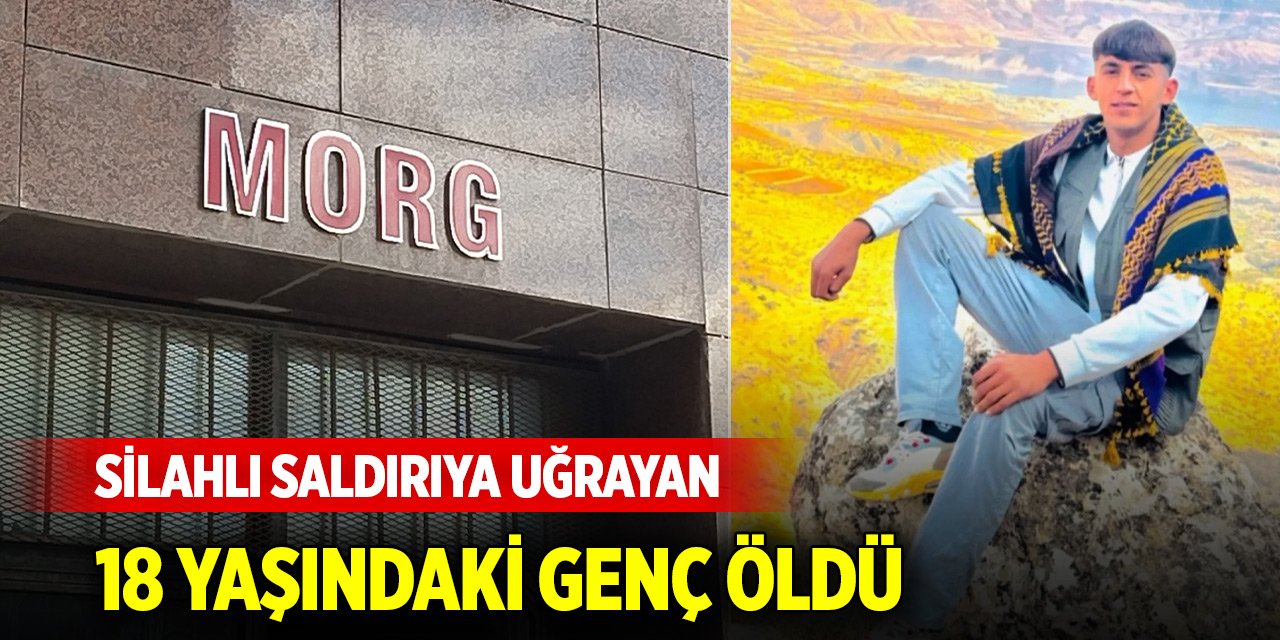 Silahlı saldırıya uğrayan 18 yaşındaki genç öldü