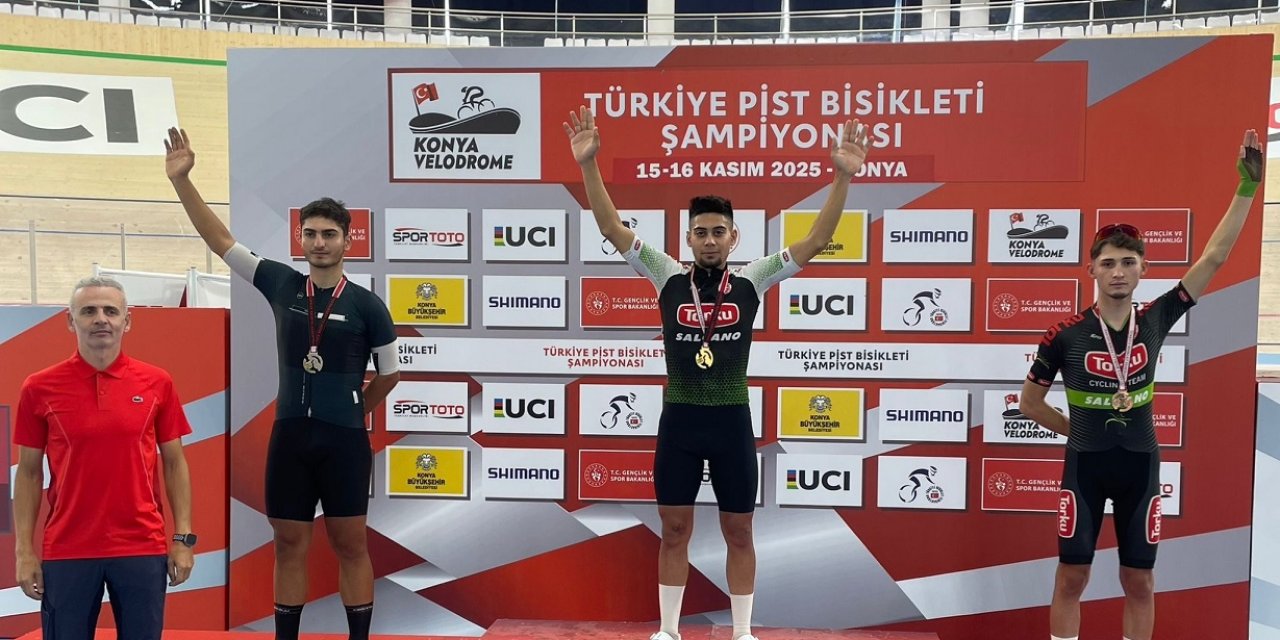 Torku Şeker Spor, Genç Erkek Pist Türkiye Şampiyonası’nda derece elde etti