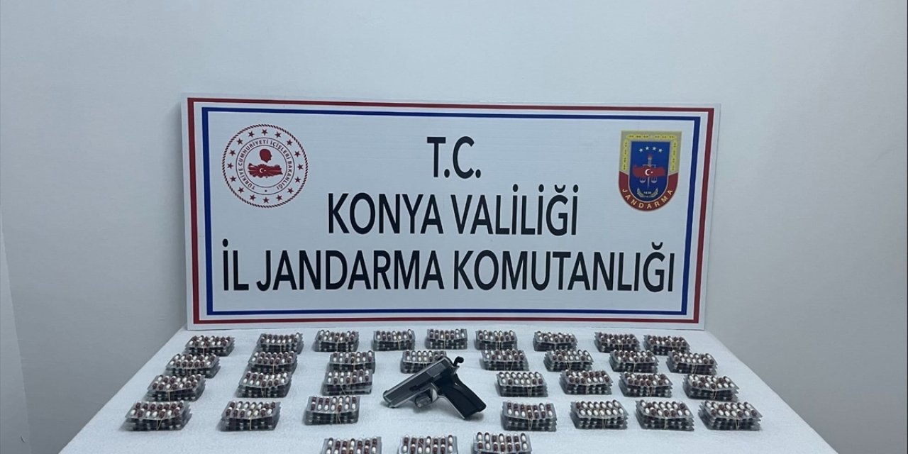 Konya'da uyuşturucu operasyonunda yakalanan 3 zanlı tutuklandı