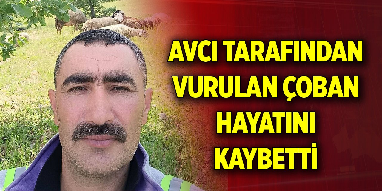 Avcı tarafından vurulan çoban hayatını kaybetti