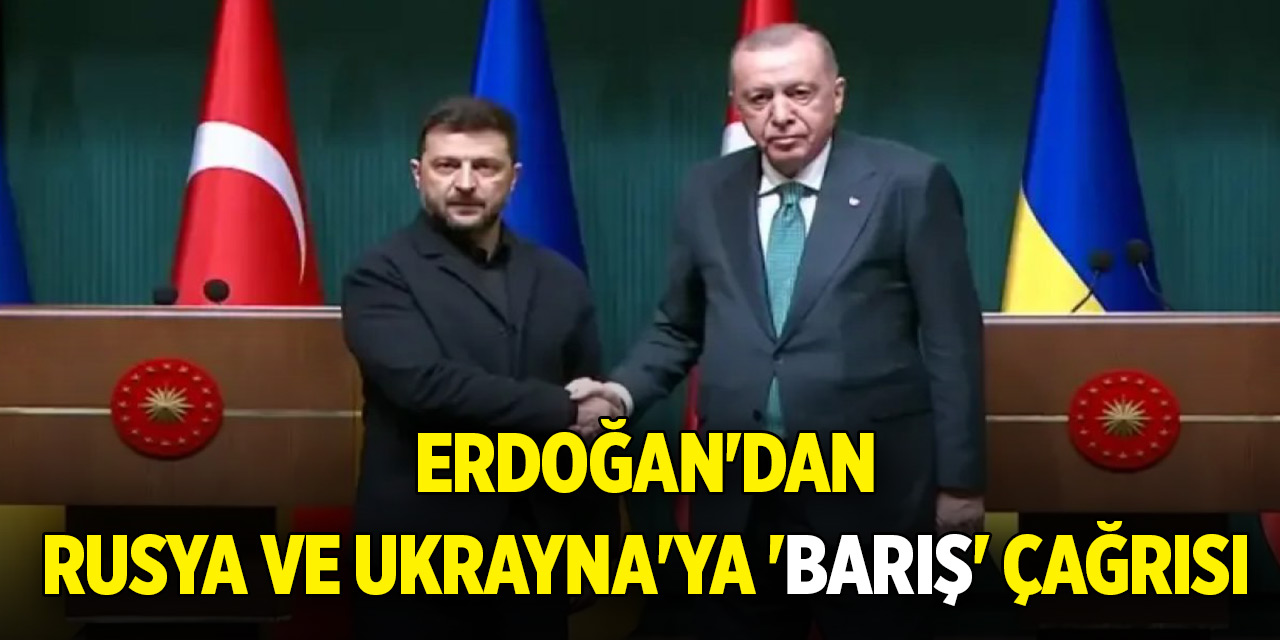 Cumhurbaşkanı Erdoğan'dan Rusya ve Ukrayna'ya 'barış' çağrısı: İstanbul süreci sürdürülmeli