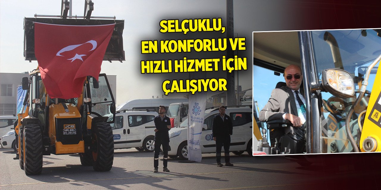 Selçuklu Belediyesi, en konforlu ve hızlı hizmet için çalışıyor