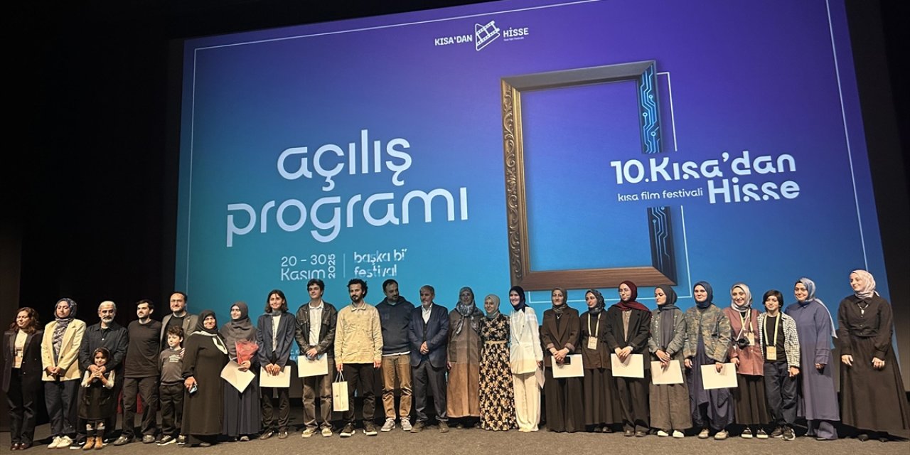 "10. Kısa'dan Hisse Kısa Film Festivali" başladı