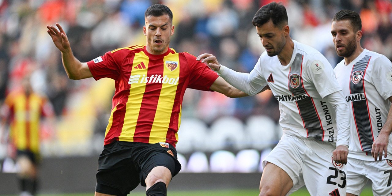 Gaziantep FK, deplasmanda Kayserispor'u farklı geçti