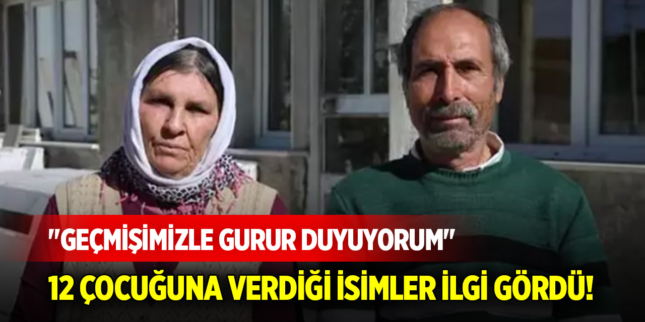 12 çocuğuna verdiği isimler ilgi gördü! "Geçmişimizle gurur duyuyorum"