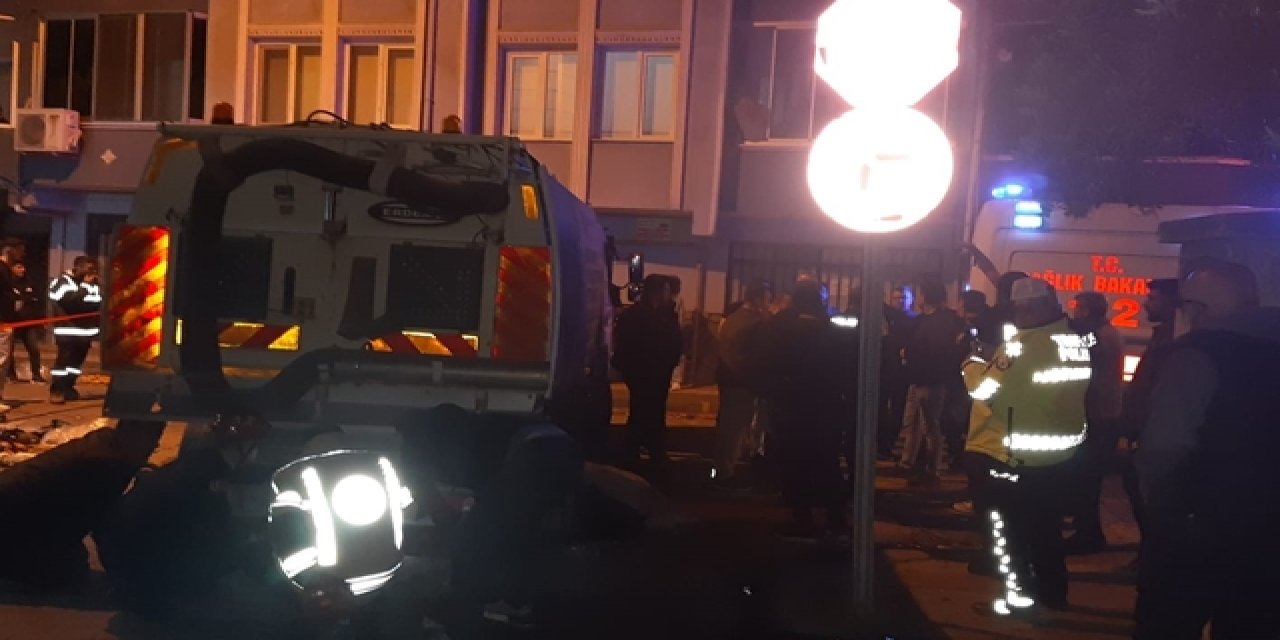 Çöp kamyonun altında kalarak hayatını kaybetti