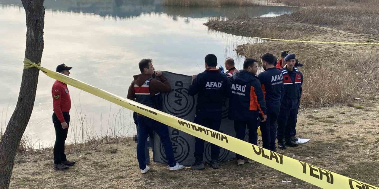 Gölete giren şahsın cansız bedeni bulundu