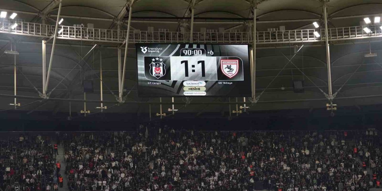 Beşiktaş evinde yine kazanamadı