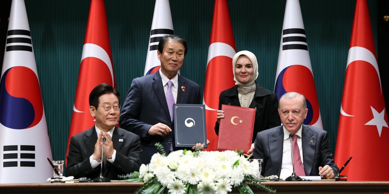 Türkiye ile Güney Kore arasında 3 anlaşma imzalandı
