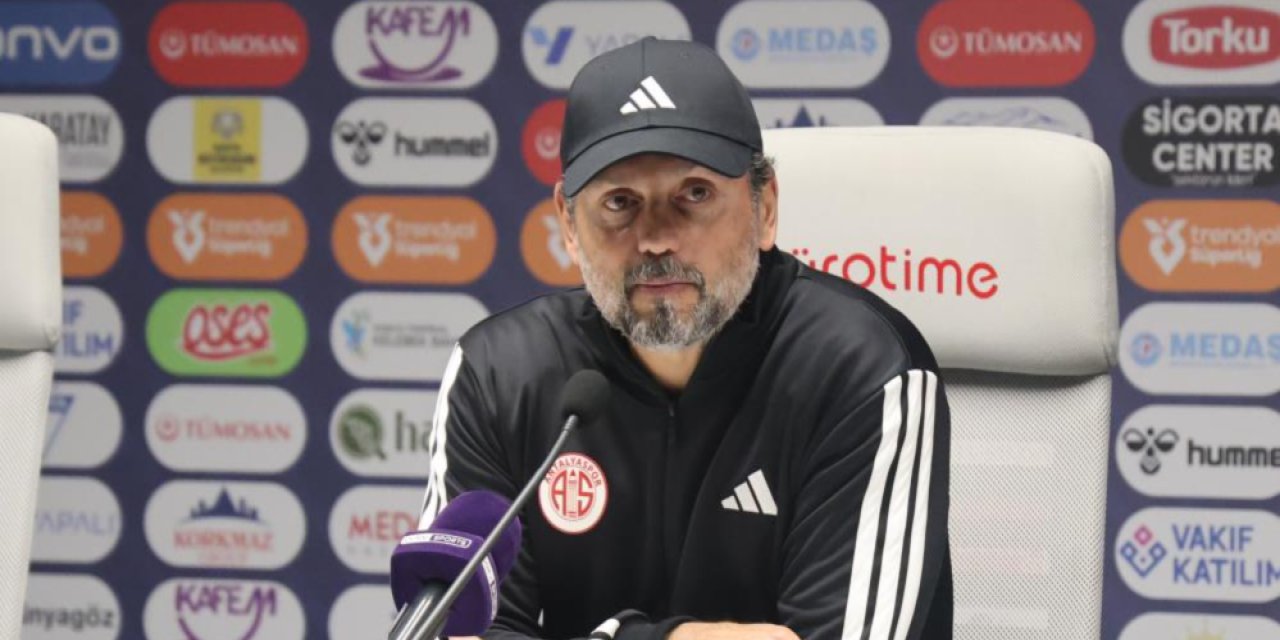 Erol Bulut: “Deplasmanda bir puan önemli, mutluyuz”