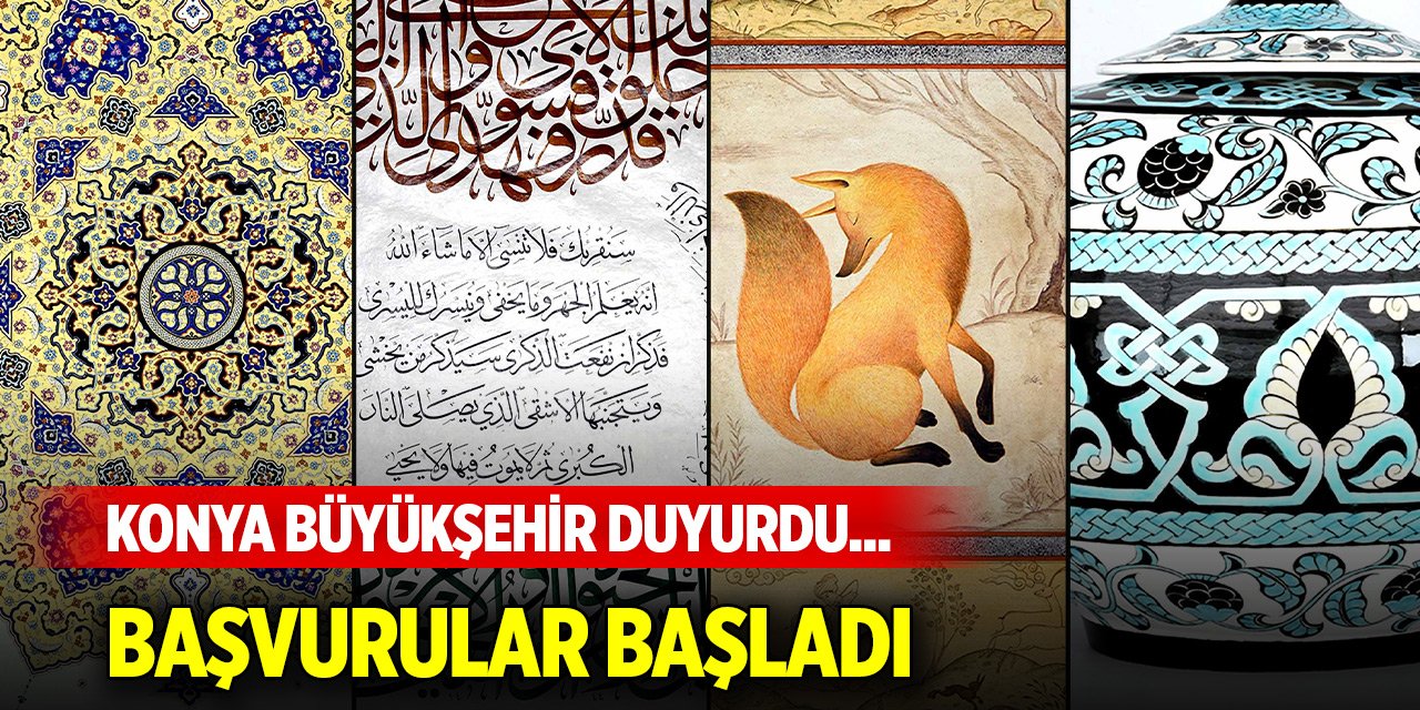 Konya Büyükşehir duyurdu... Altıncısı düzenlenecek yarışma için başvurular başladı
