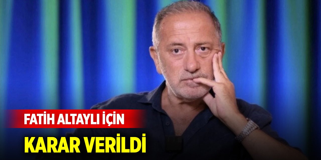 Son Dakika! Fatih Altaylı hakkında 4 yıl 2 ay hapis cezası