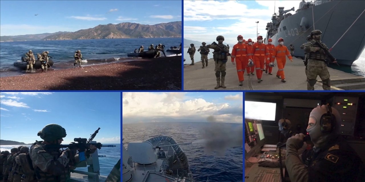 MSB'den Doğu Akdeniz-2025 Davet Tatbikatı'na ilişkin paylaşım