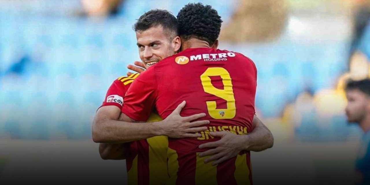 Kayserispor deplasmanda ilk kez kazandı