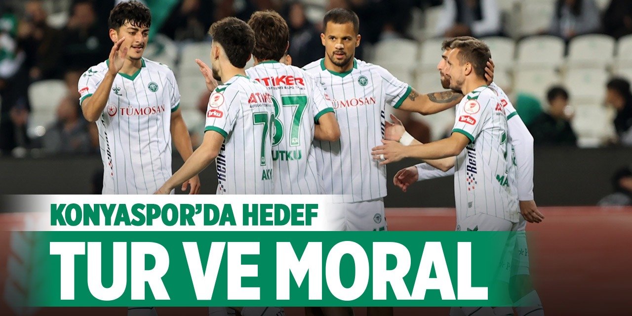 Konyaspor’da hedef tur ve moral