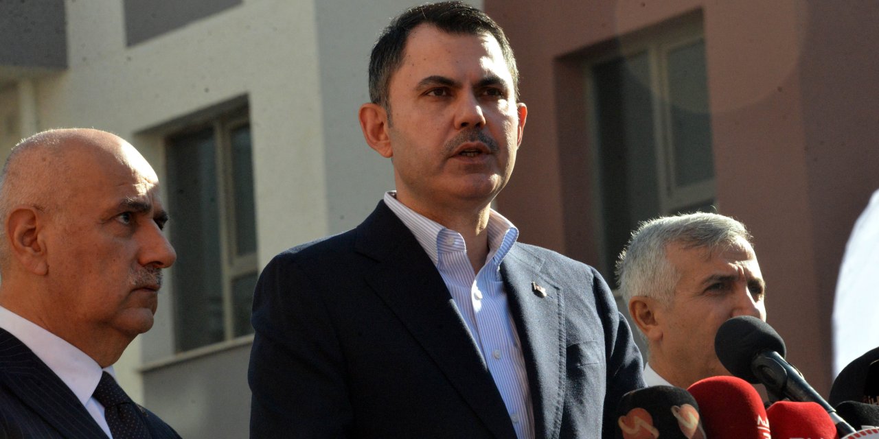 Bakan Kurum: 11 ilimizin tamamında artık son tuğlalar koyuluyor