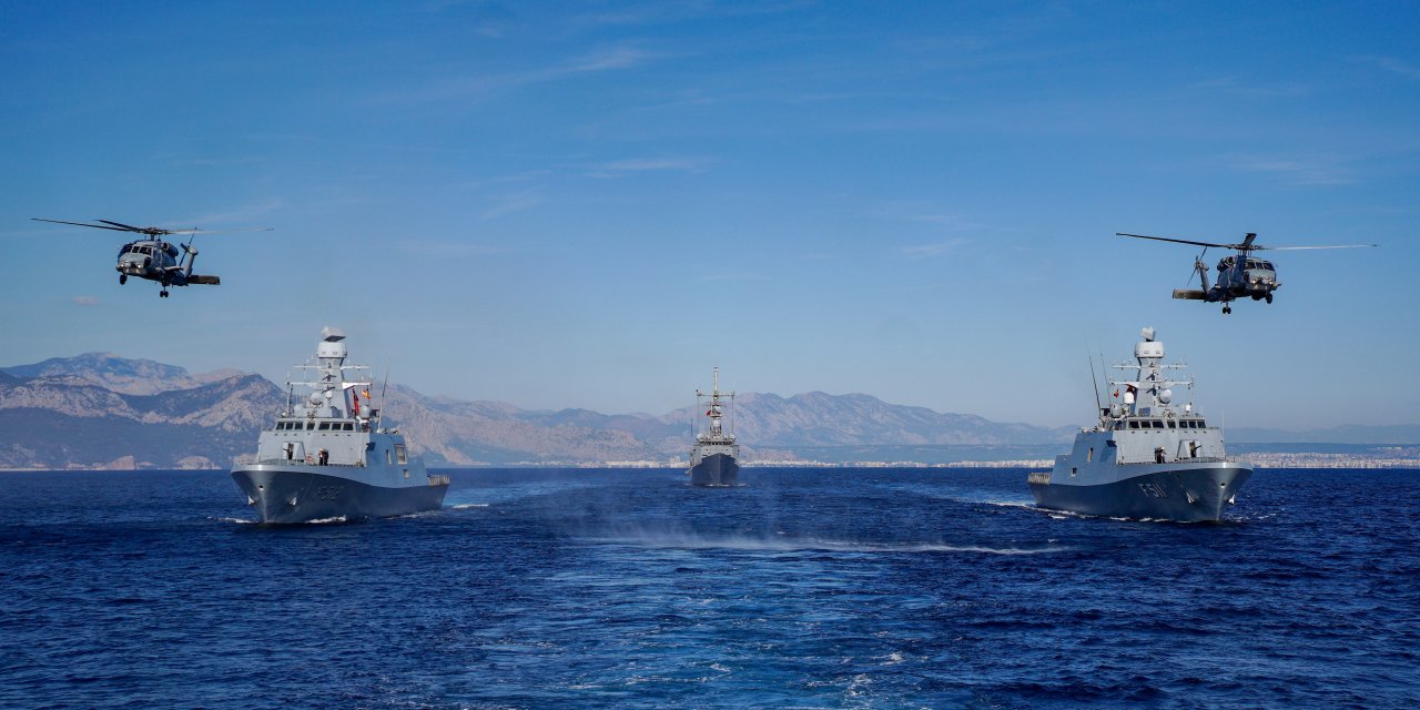 Doğu Akdeniz'de dev tatbikat! 11 bin personel katıldı