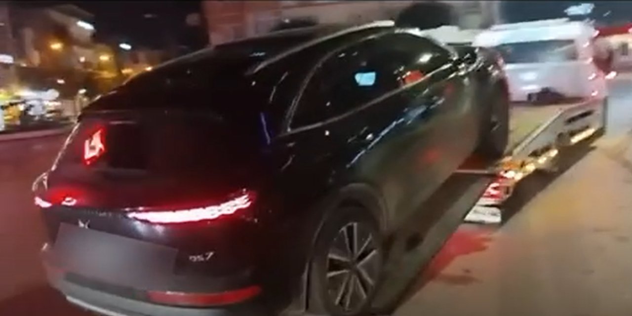 Çakarlı otomobil sürücüsüne 276 bin lira ceza