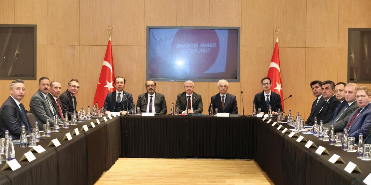 Konya'da "Obruk İstişare ve Değerlendirme Toplantısı" yapıldı