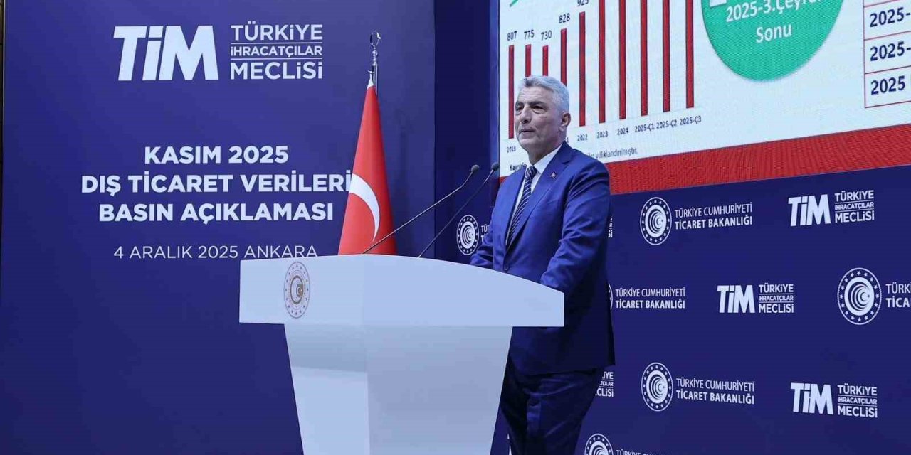 Bakan Bolat: "Kasımda ihracatımız yüzde 2,2 artış gösterdi"