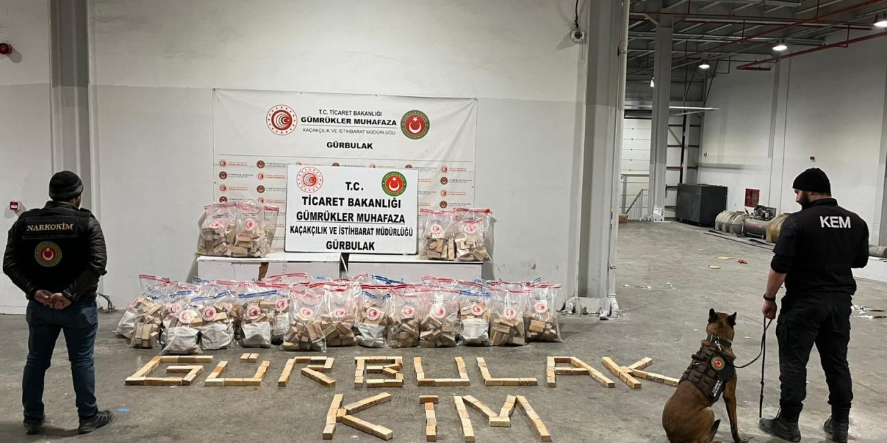 Son dakika! Gümrükte 1 milyar 179 milyon TL değerinde metamfetamin ele geçirildi