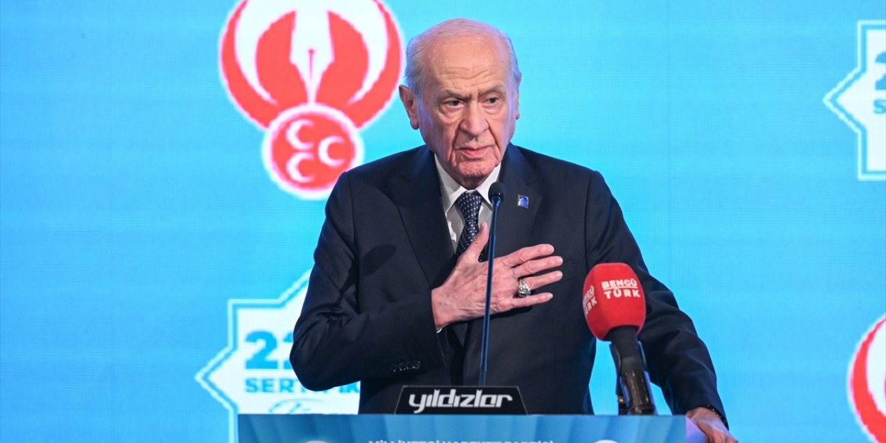 MHP Lideri Bahçeli: "Ecel aman verdiği müddetçe Bozkurt olacağım"