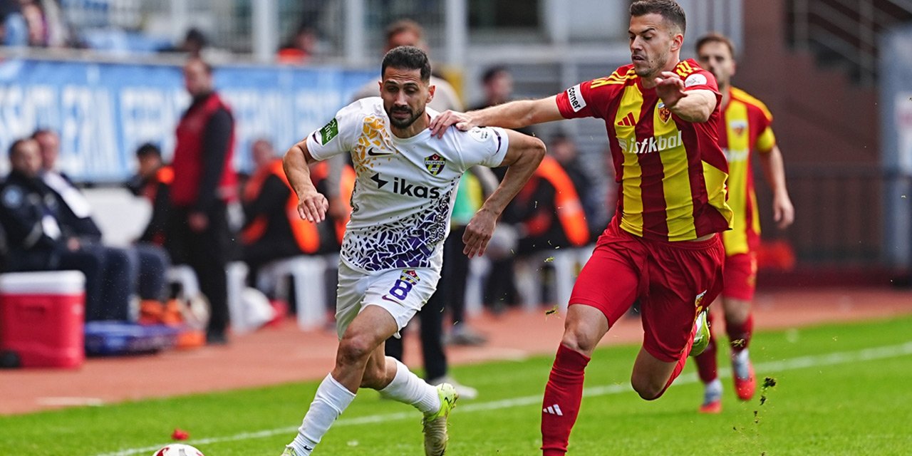 Eyüpspor'la Kayserispor puanları paylaştı
