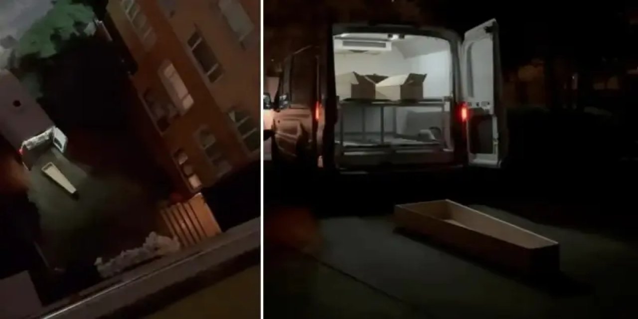 Elleri koli bandıyla bağlanmış, ipe asılı ceset bulundu