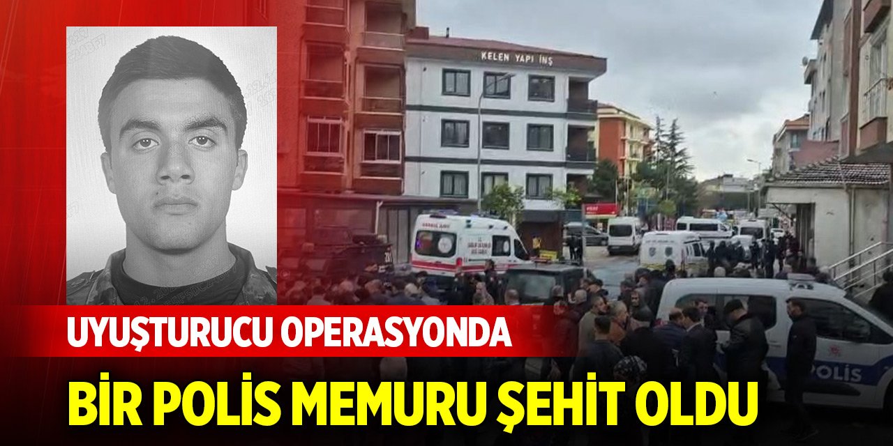 Son Dakika! Çekmeköy'de uyuşturucu operasyonda bir polis memuru şehit oldu