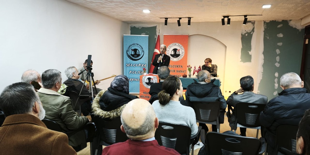 Selçukya Kültür Evinde şiir akşamı