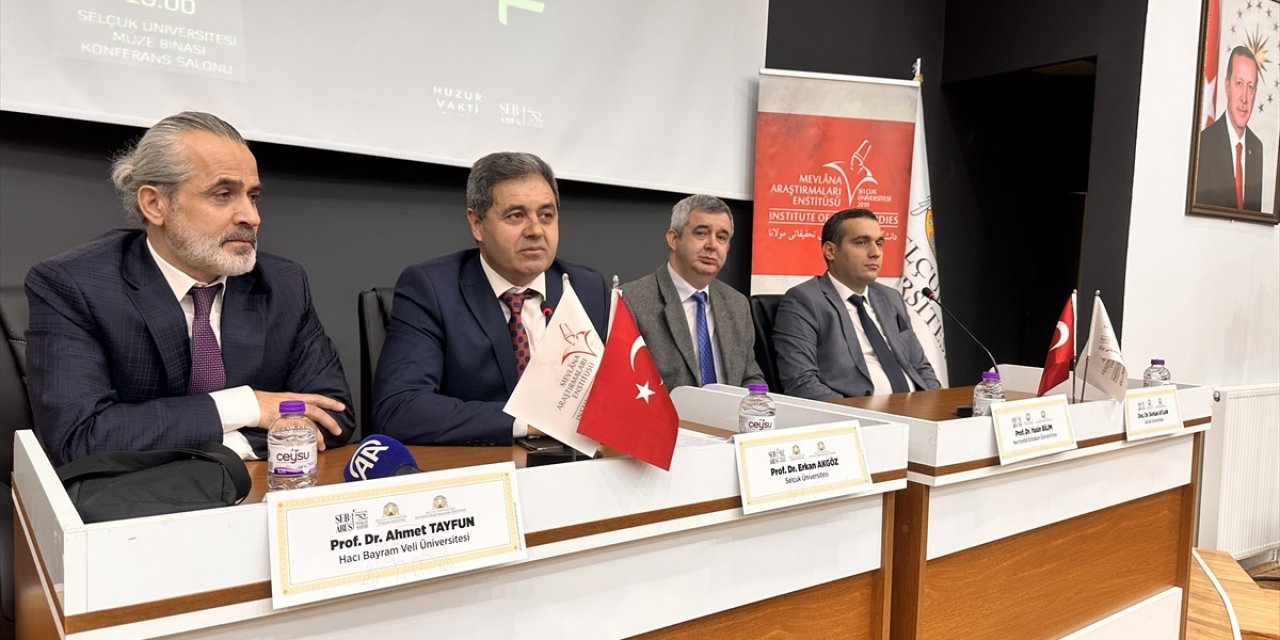 Selçuk Üniversitesi'nde Konya Turizmi ve Mevlana Paneli düzenlendi