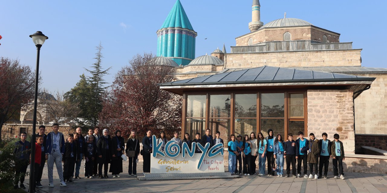Öğrenciler Konya’nın kültürel mirasını yakından tanıyor