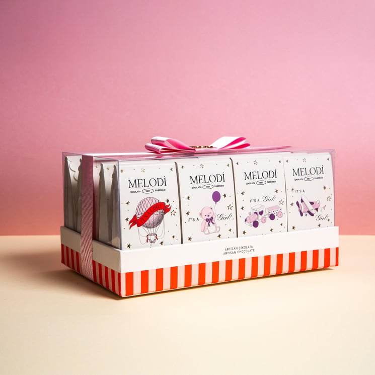 Bebeğinizin İsmi Çikolatayla Yazılsın: Melodicikolata.com'un Özel Tasarım Bebek Çikolatası Çeşitleri