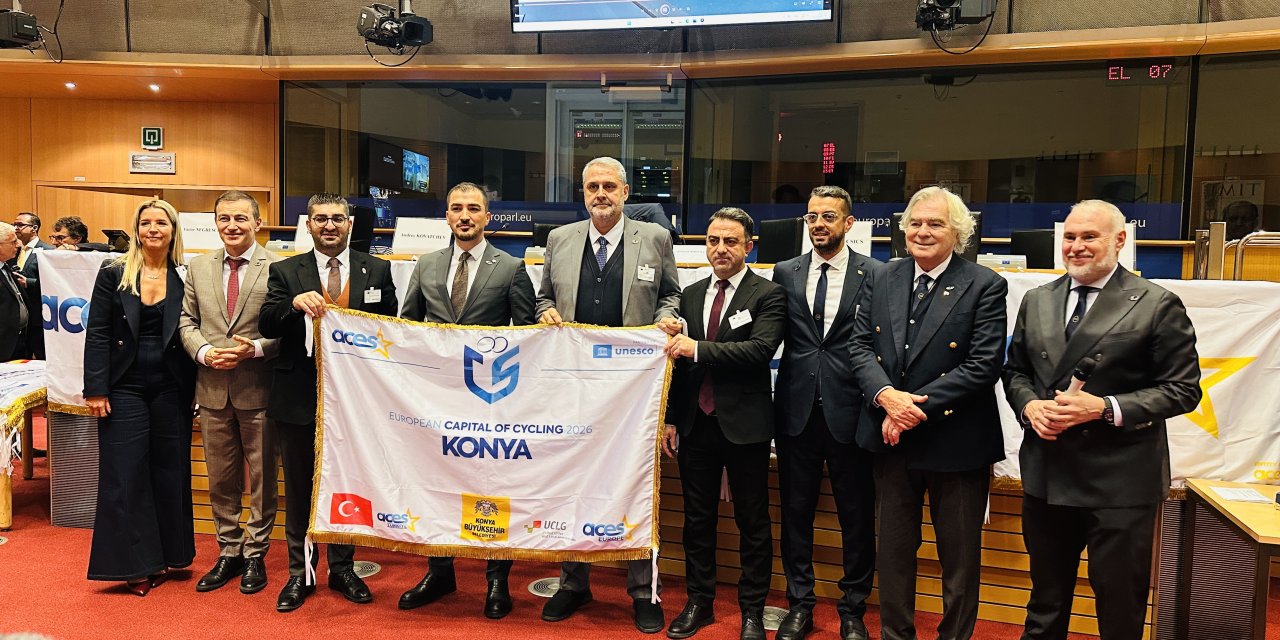 Konya 2026 Avrupa Bisiklet Başkenti ilan edildi