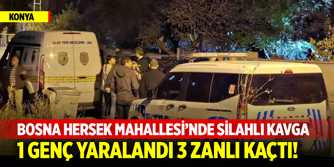 Konya’da silahlı kavga!