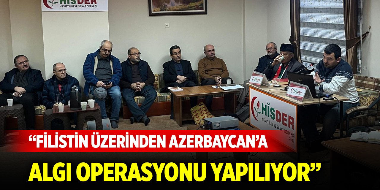 Senan Kazımoğlu: Filistin üzerinden Azerbaycan’a yönelik algı operasyonu yapılıyor