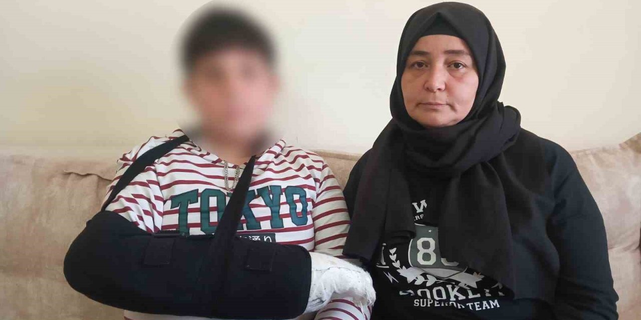 Ortaokul öğrencisi, kendisinden 3 yaş küçük öğrencinin parmağını kırdı