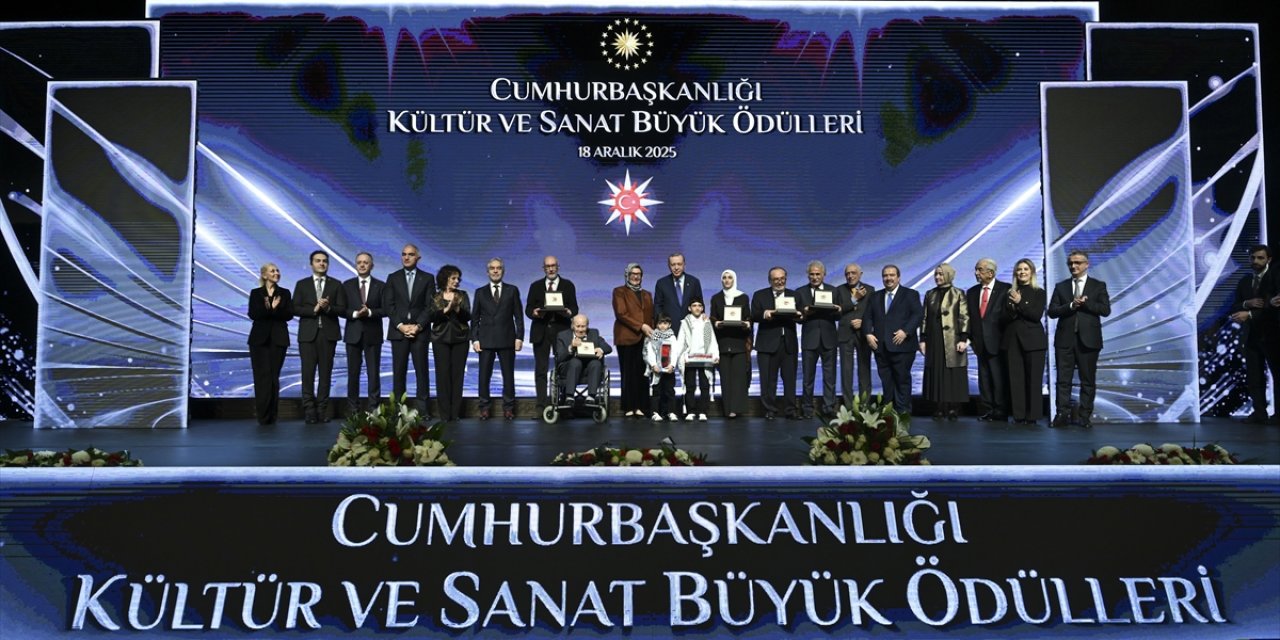 Cumhurbaşkanlığı Kültür ve Sanat Büyük Ödülleri sahiplerini buldu