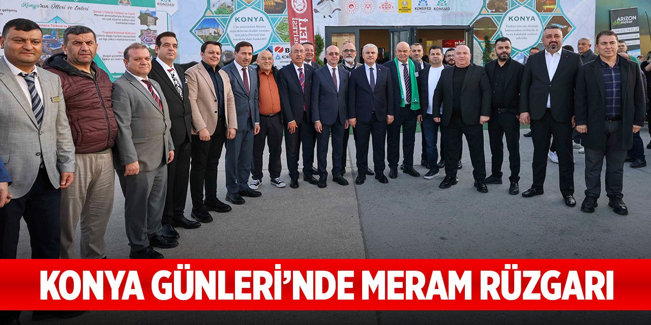Konya Günleri’nde Meram rüzgarı