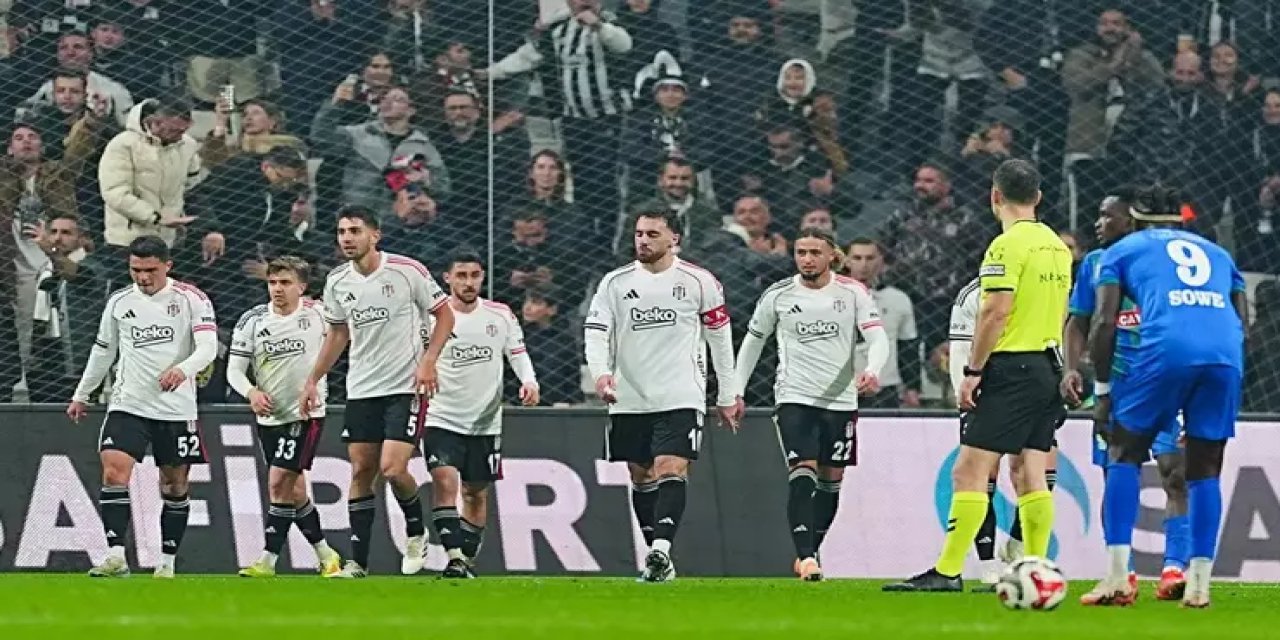 Beşiktaş - Çaykur Rizespor'u mağlup etti