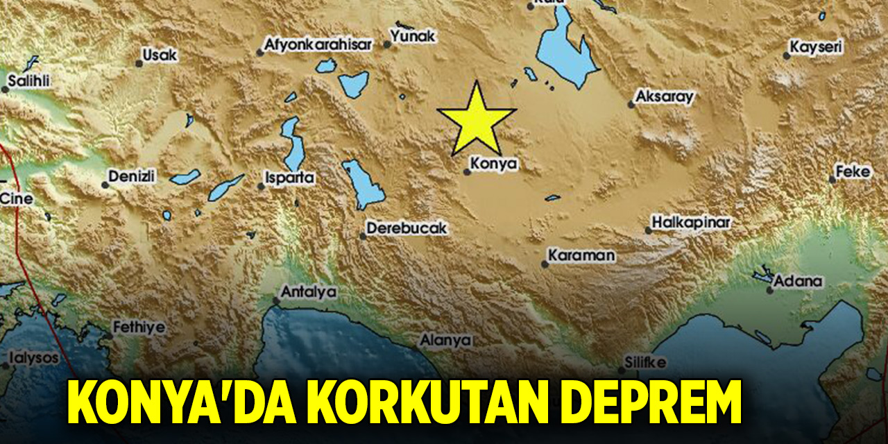 Konya'da korkutan deprem! Başkan Altay'dan ilk açıklama