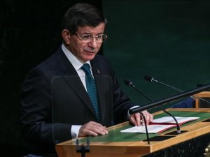 UN cannot achieve goals without peace, Davutoglu says