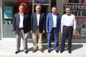 BYEGM Konya İl Müdürü Cemil Paslı'dan tebrik ziyareti