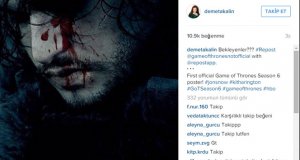 Demet Akalın, Game of Thrones hayranı çıktı